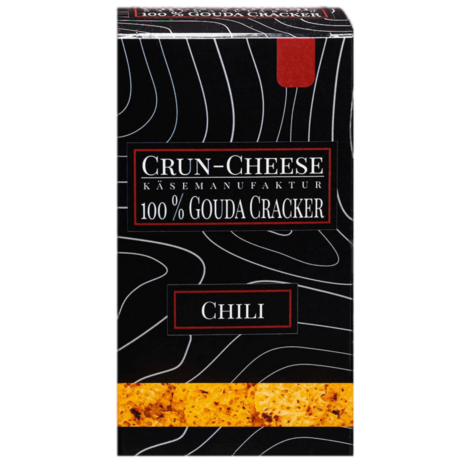 CRUN CHEESE Crackers al formaggio, peperoncino
