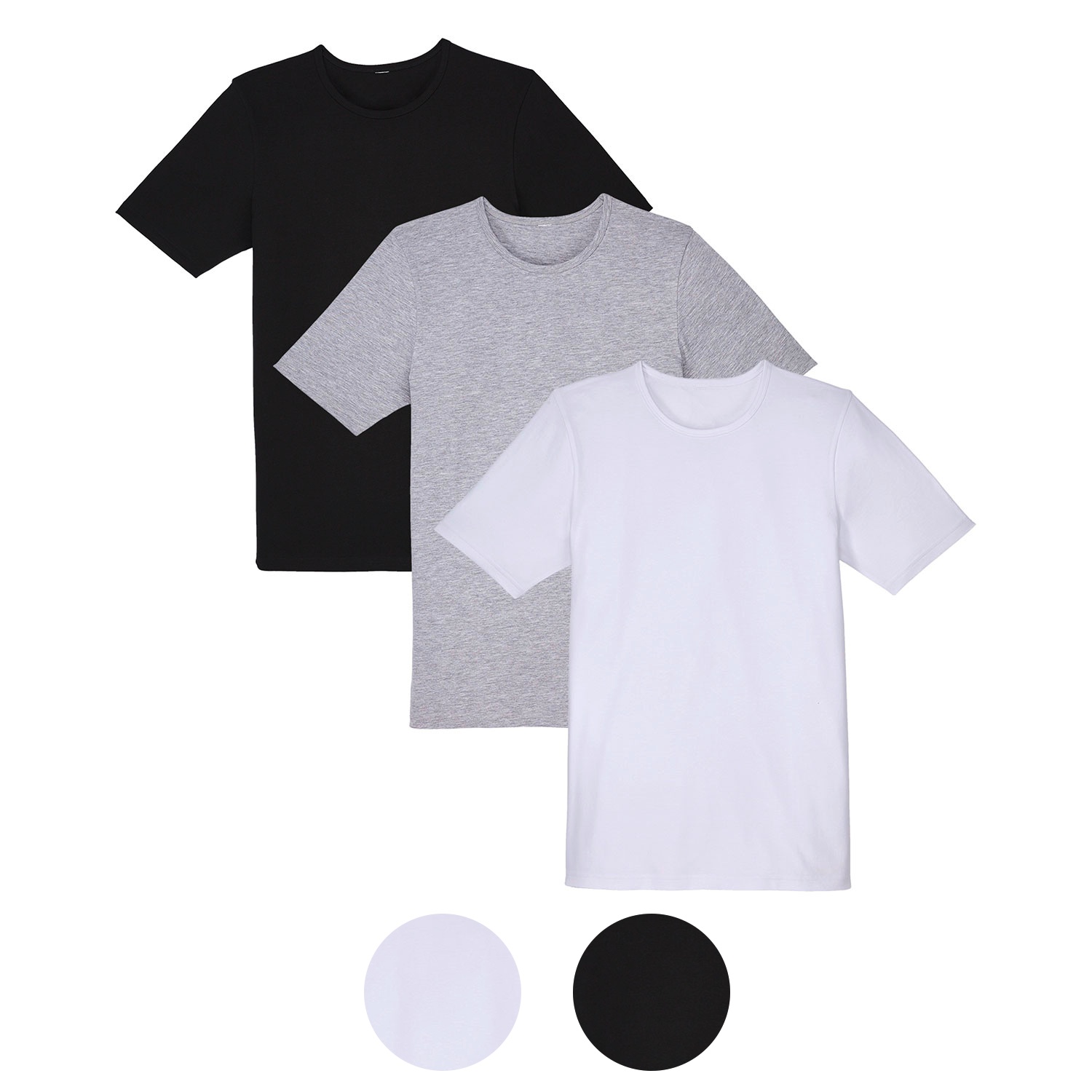 WATSON´S Herren T-Shirts, 3er-Set