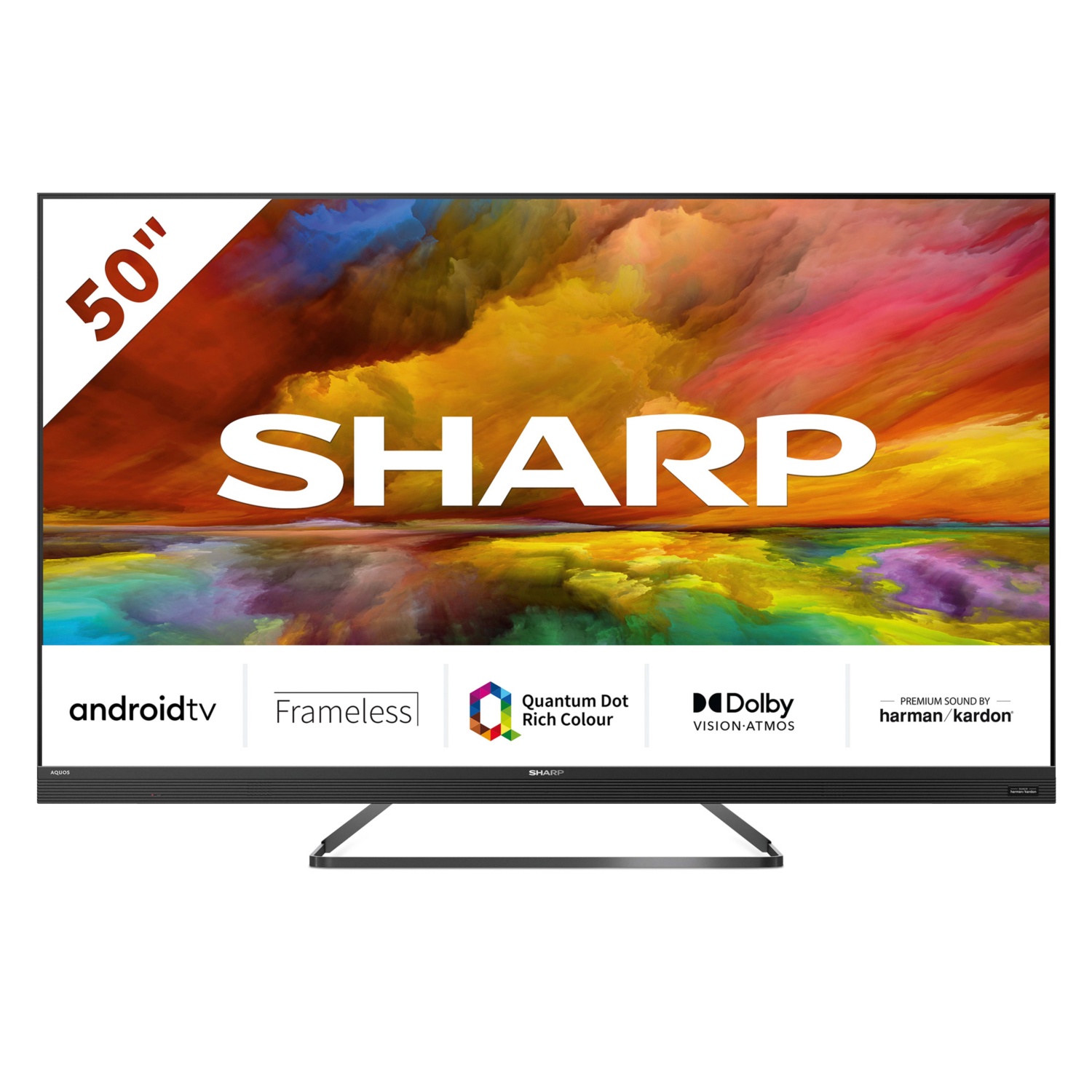 SHARP Ultra HD Quantum Dot Android Smart-TV 50“ (126 cm) EQ3EA