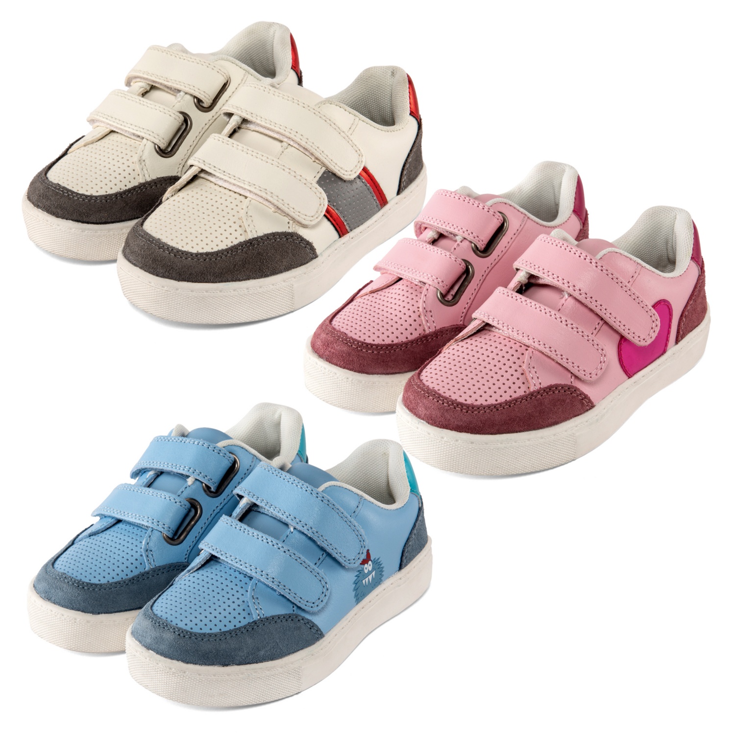 IMPIDIMPI Kleinkinder-Klett Sneaker