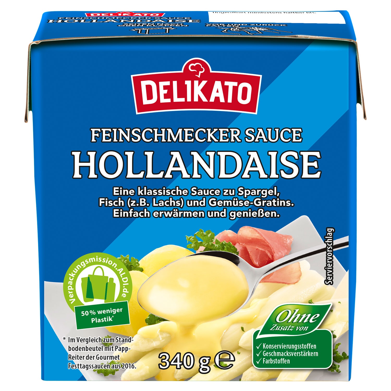 DELIKATO Feinschmecker Sauce 300 ml, Hollandaise