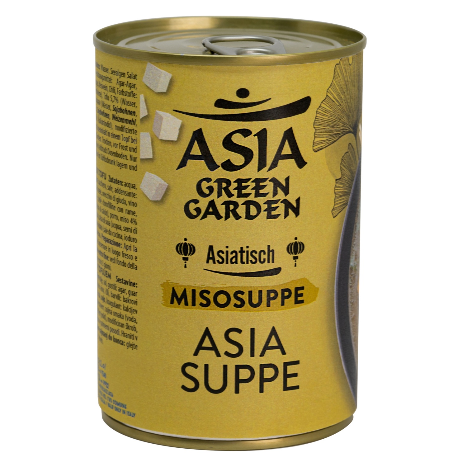 ASIA GREEN GARDEN Azijska juha v pločevinki, miso