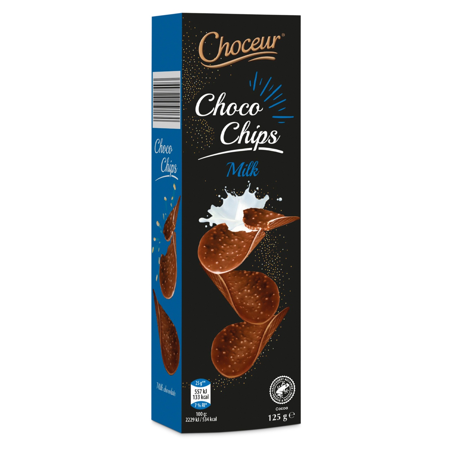CHOCEUR Schokoc Chips, Vollmilch