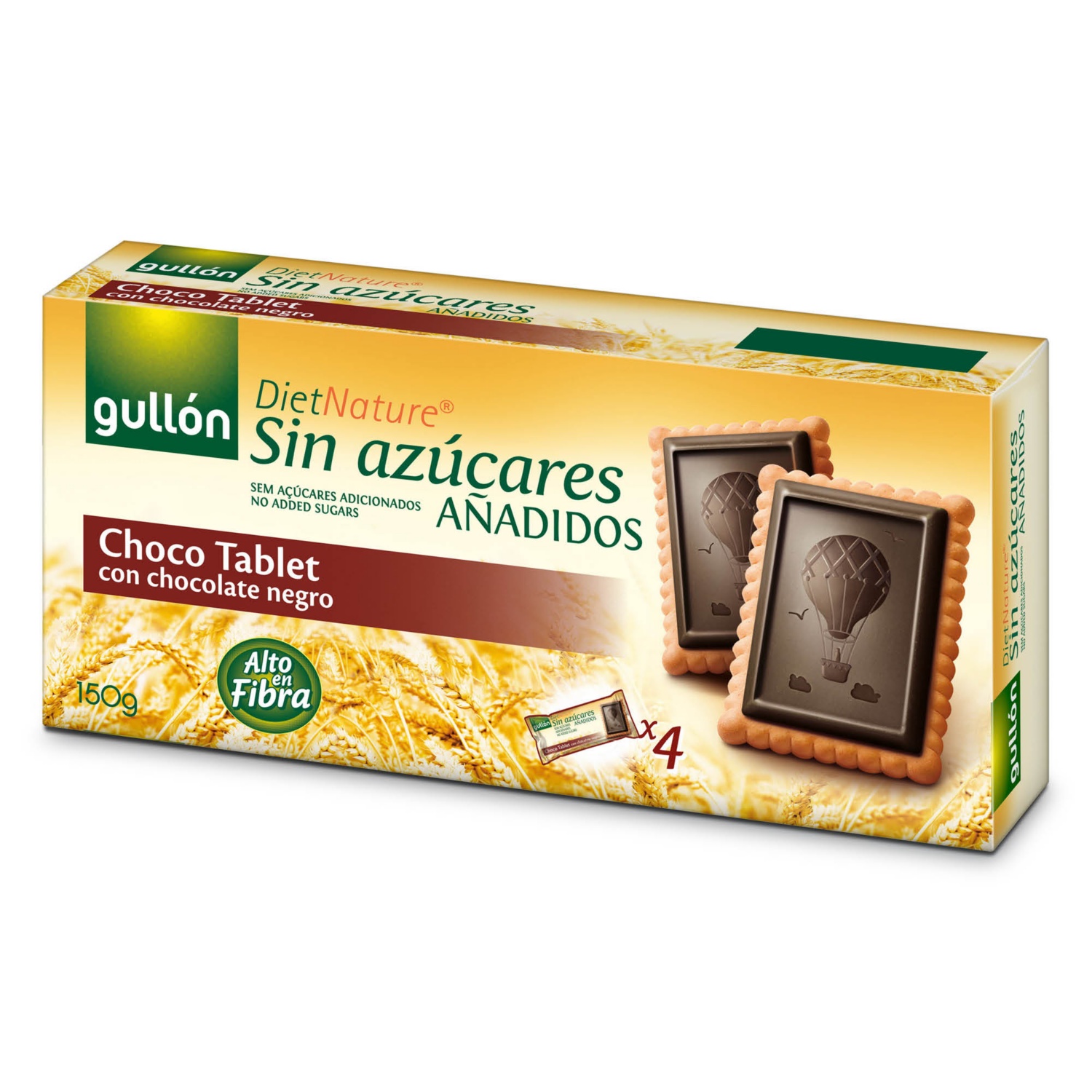 GULLÓN Choco Tablet, 150 g