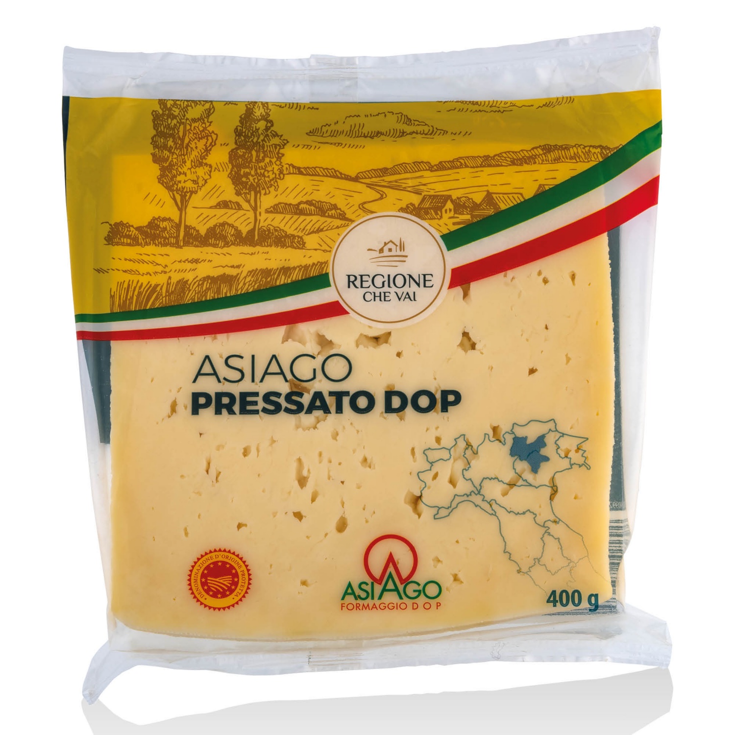 REGIONE CHE VAI Asiago DOP, 400 g ALDI