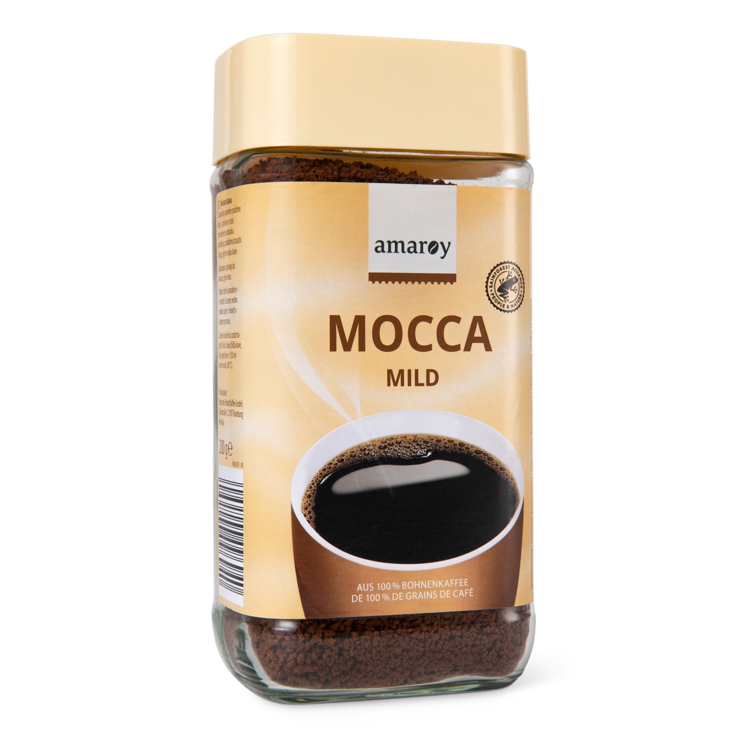 AMAROY Löslicher Kaffee Mocca, mild HOFER