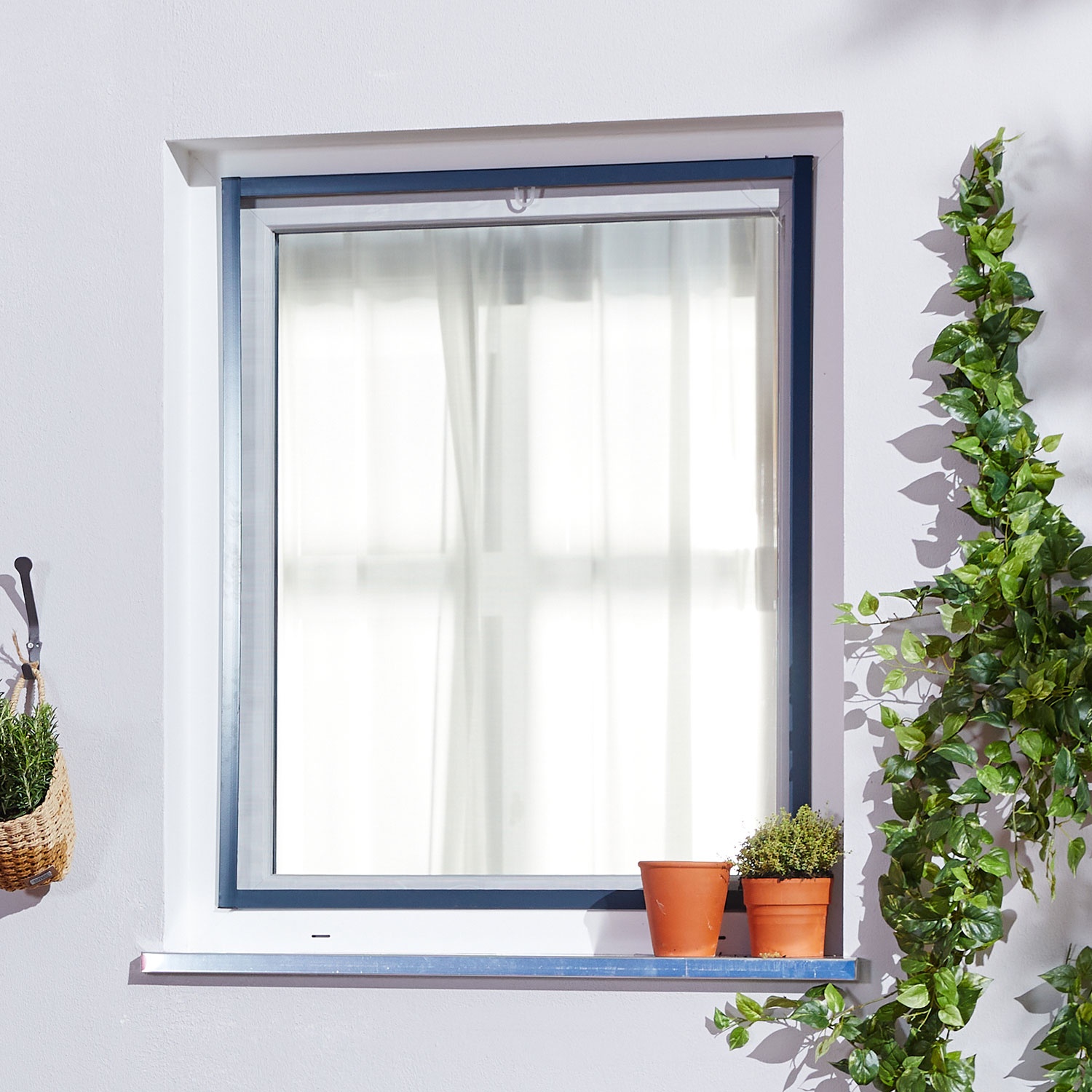 Aluminium-Insektenschutz für Fenster