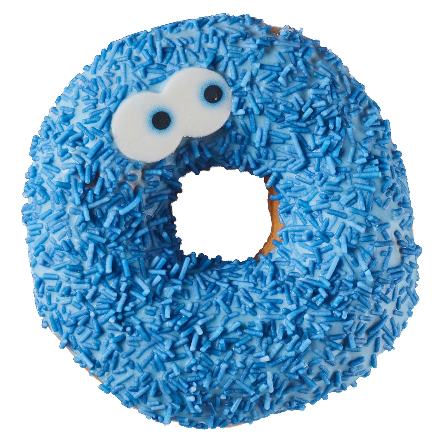 Donut Blaues Monster