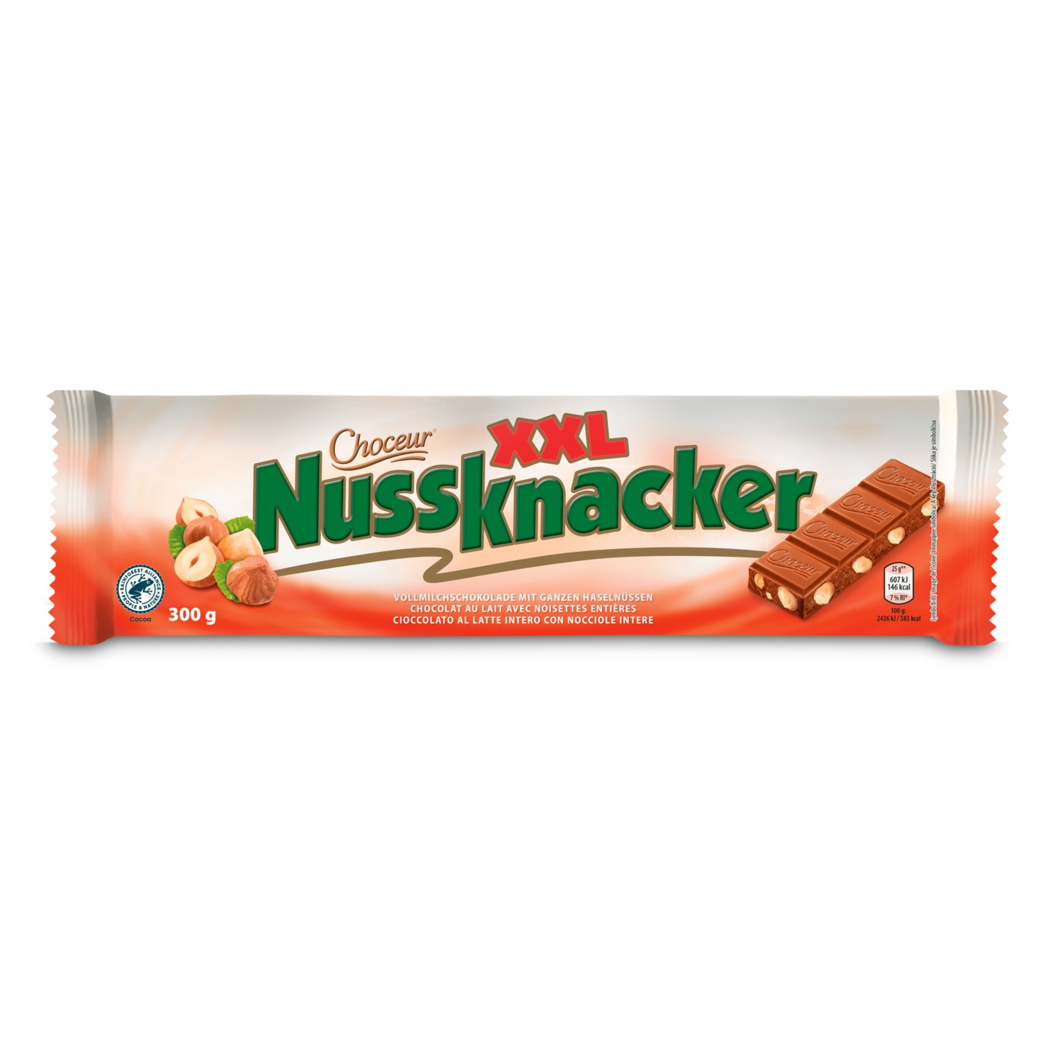CHOCEUR Nussknacker XXL, Vollmilch