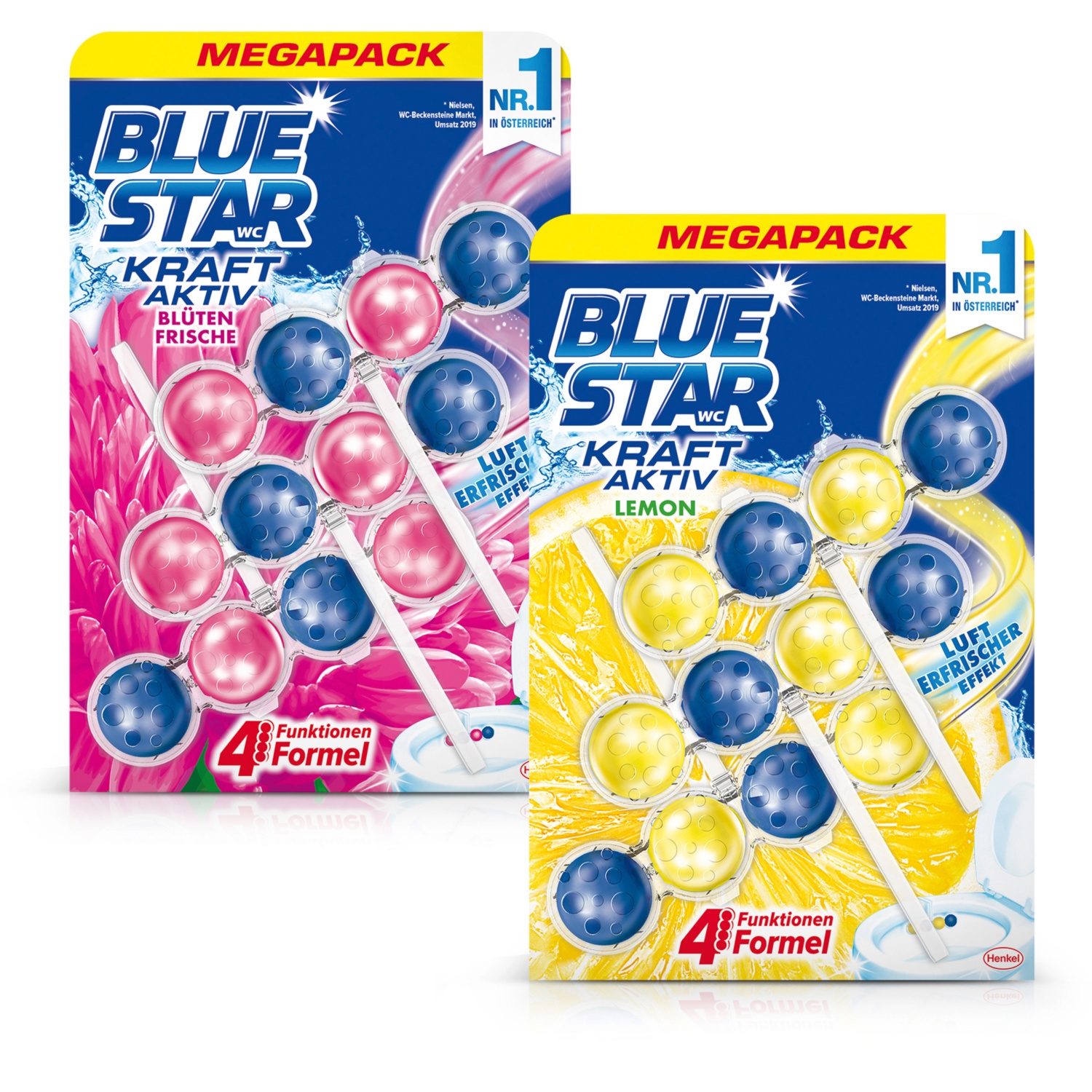 BLUE STAR WC-Beckensteine