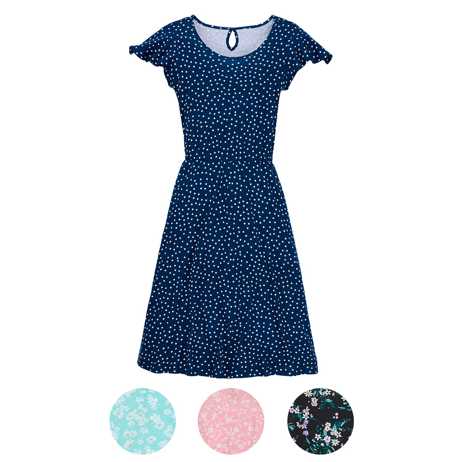 BLUE MOTION Damen Jersey-Kleid