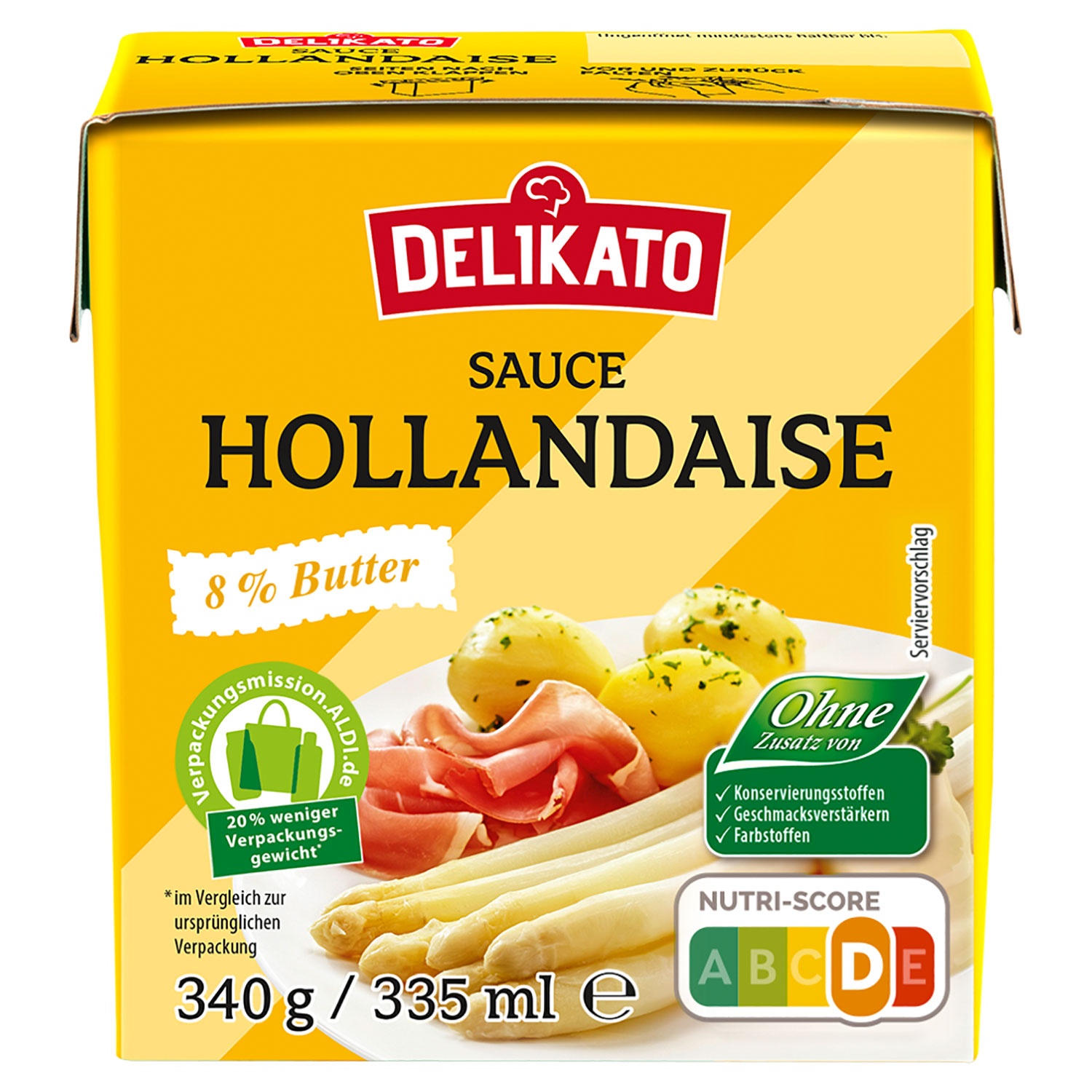 DELIKATO Sauce Hollandaise 340 g