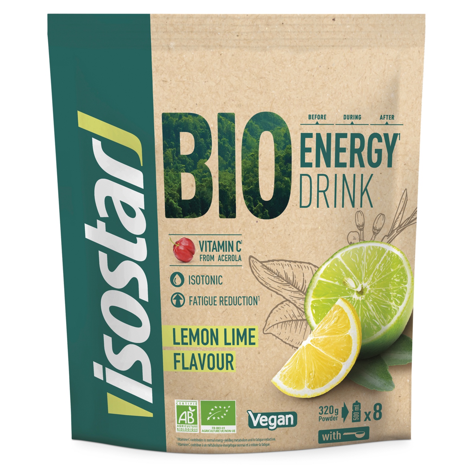 ISOSTAR Hydrate & Perform Pulver, Bio Lemon