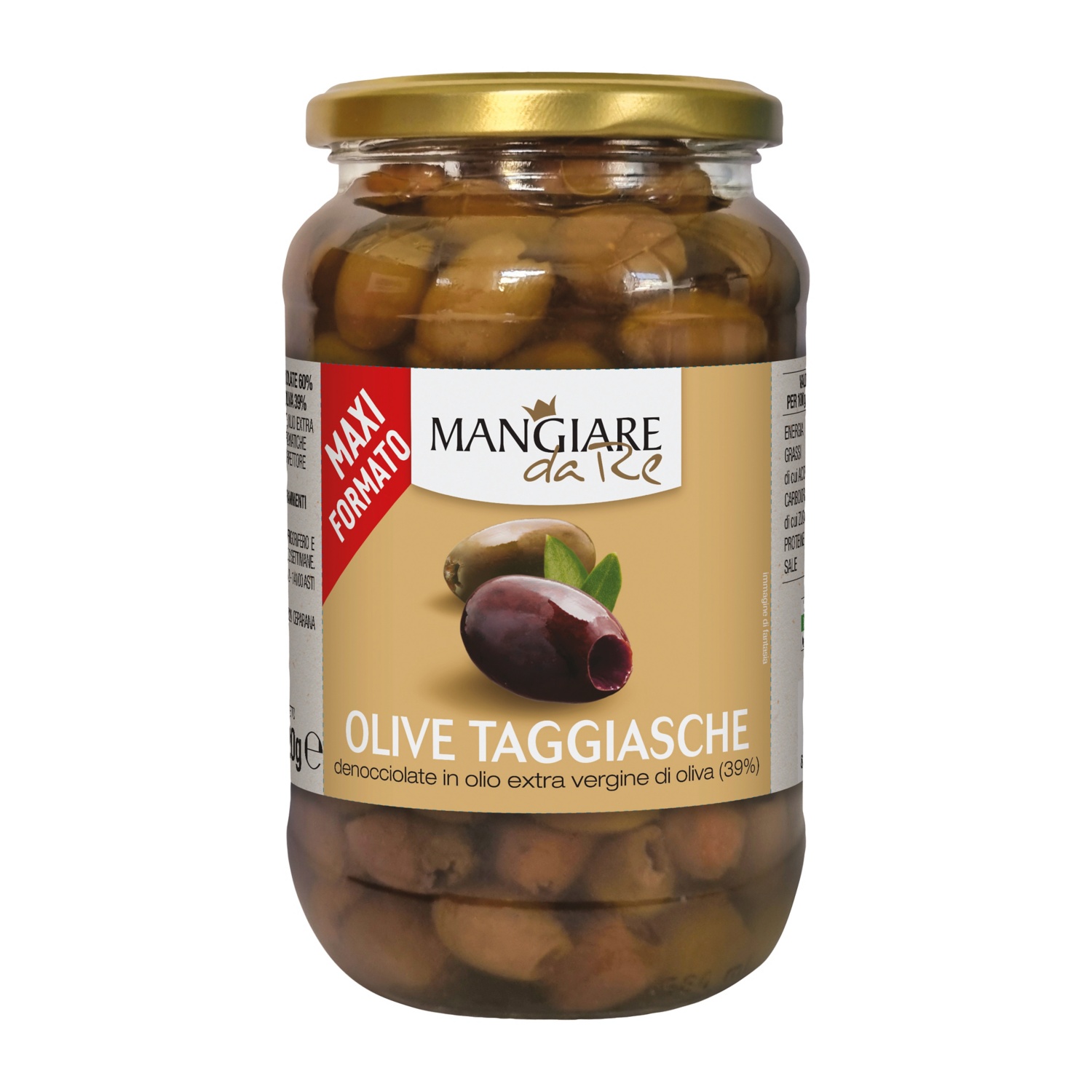 MANGIARE DA RE Olive taggiasche denocciolate