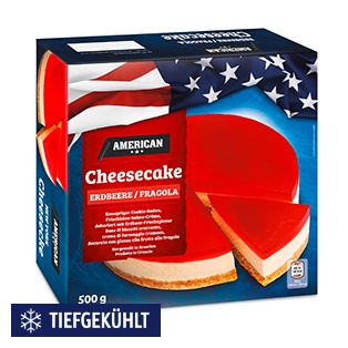 AMERICAN Cheesecake, Erdbeer