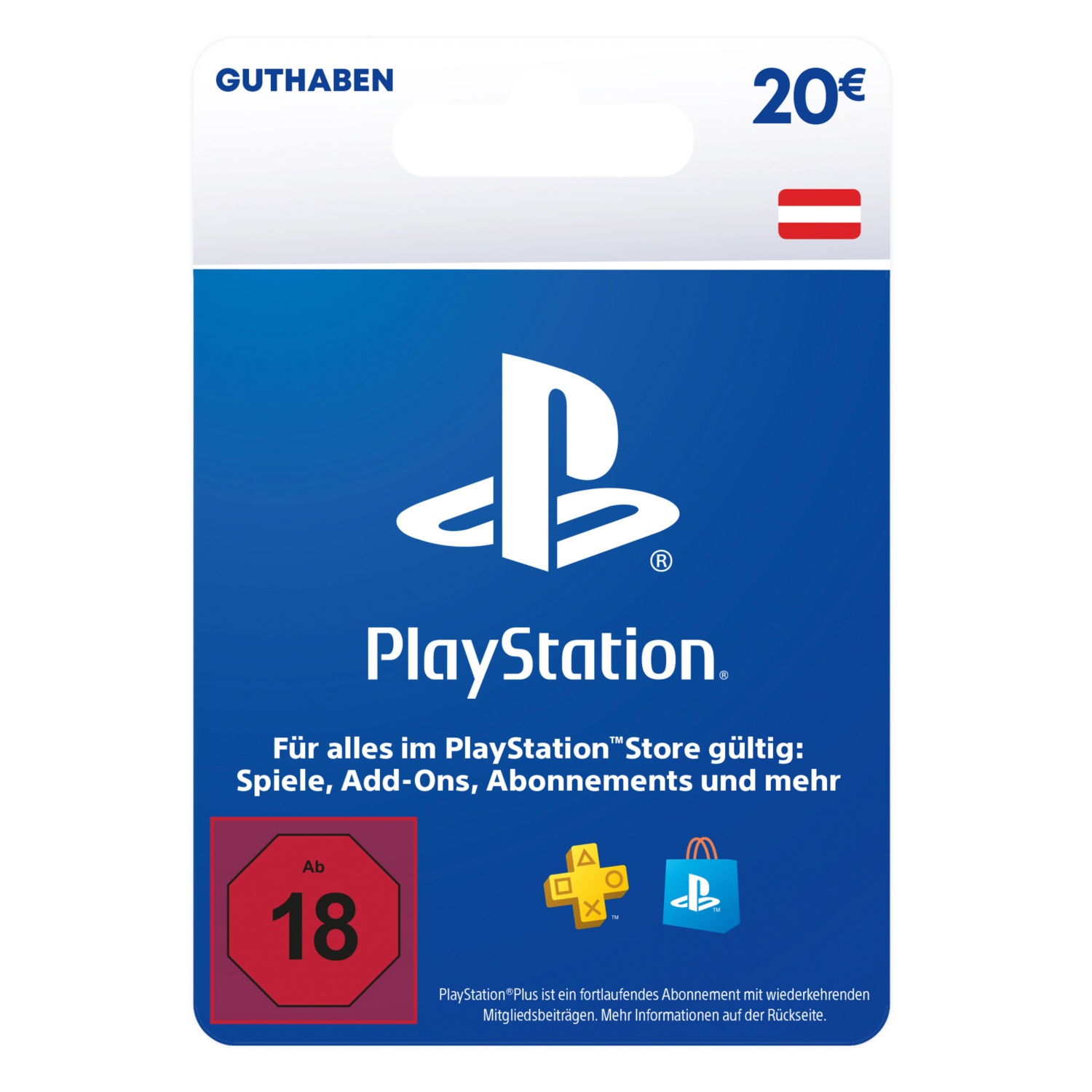 PlayStation Store 20€ Guthaben