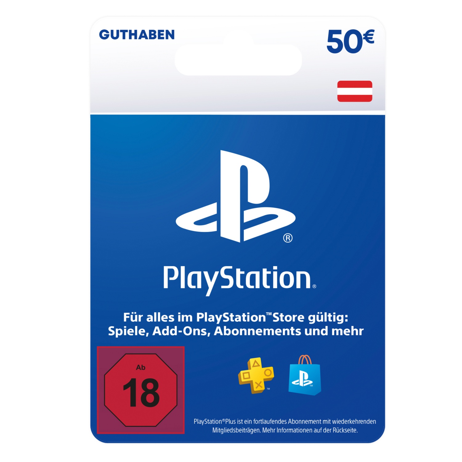 PlayStation Store 50€ Guthaben