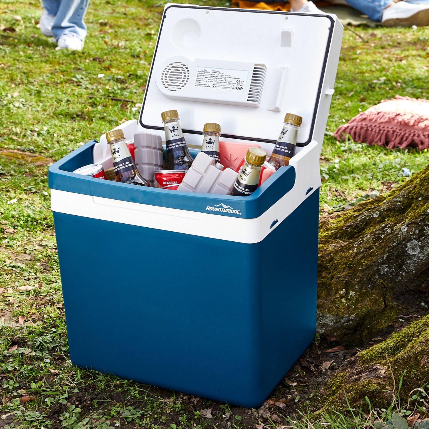 ADVENTURIDGE Elektrische Kühlbox, 25 l