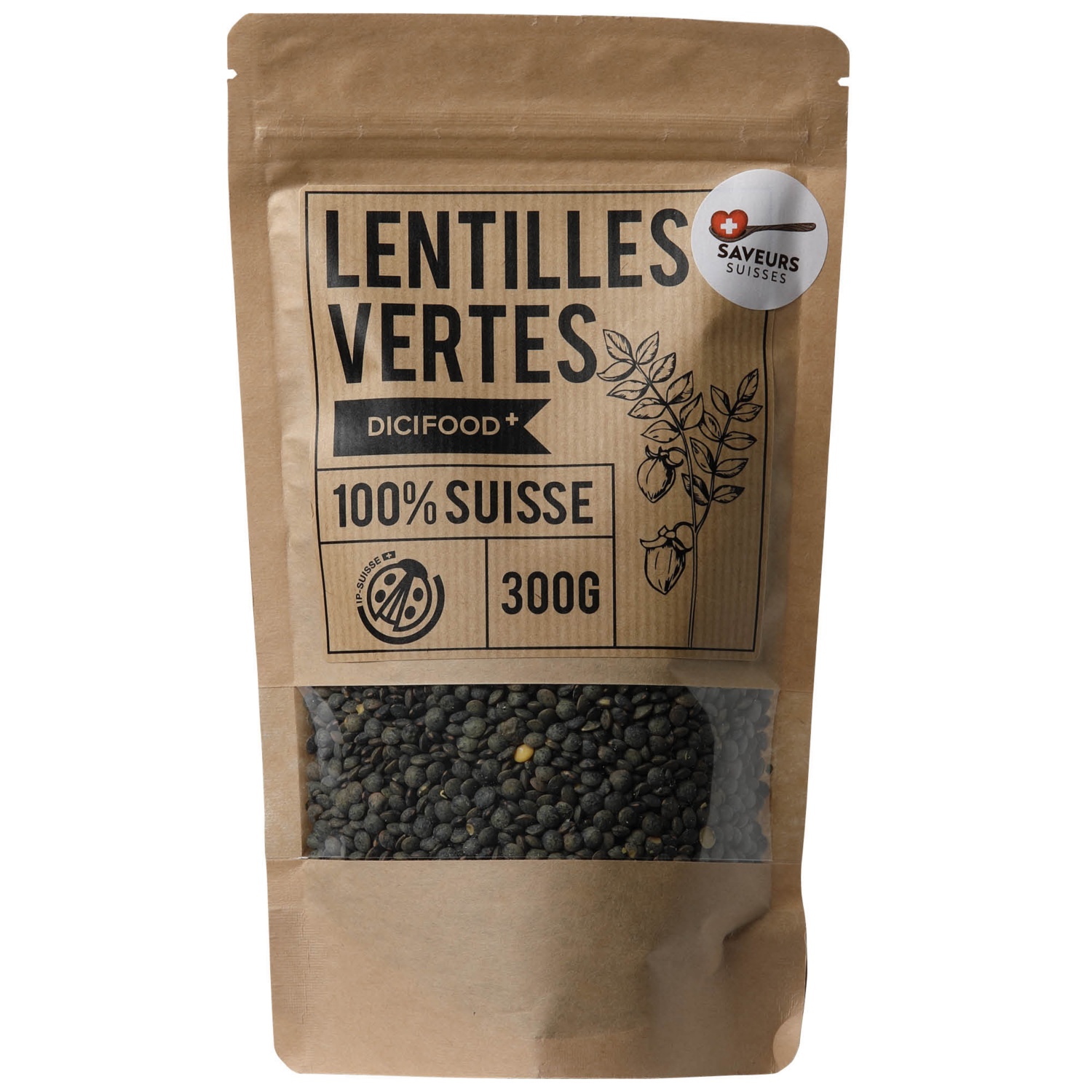 SAVEURs SUISSES Lentilles vertes