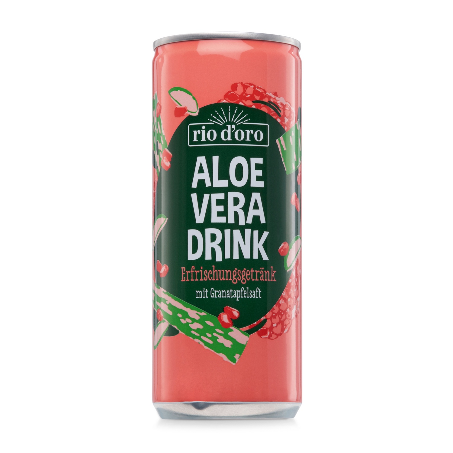 RIO D'ORO Aloe Drink, Granatapfel