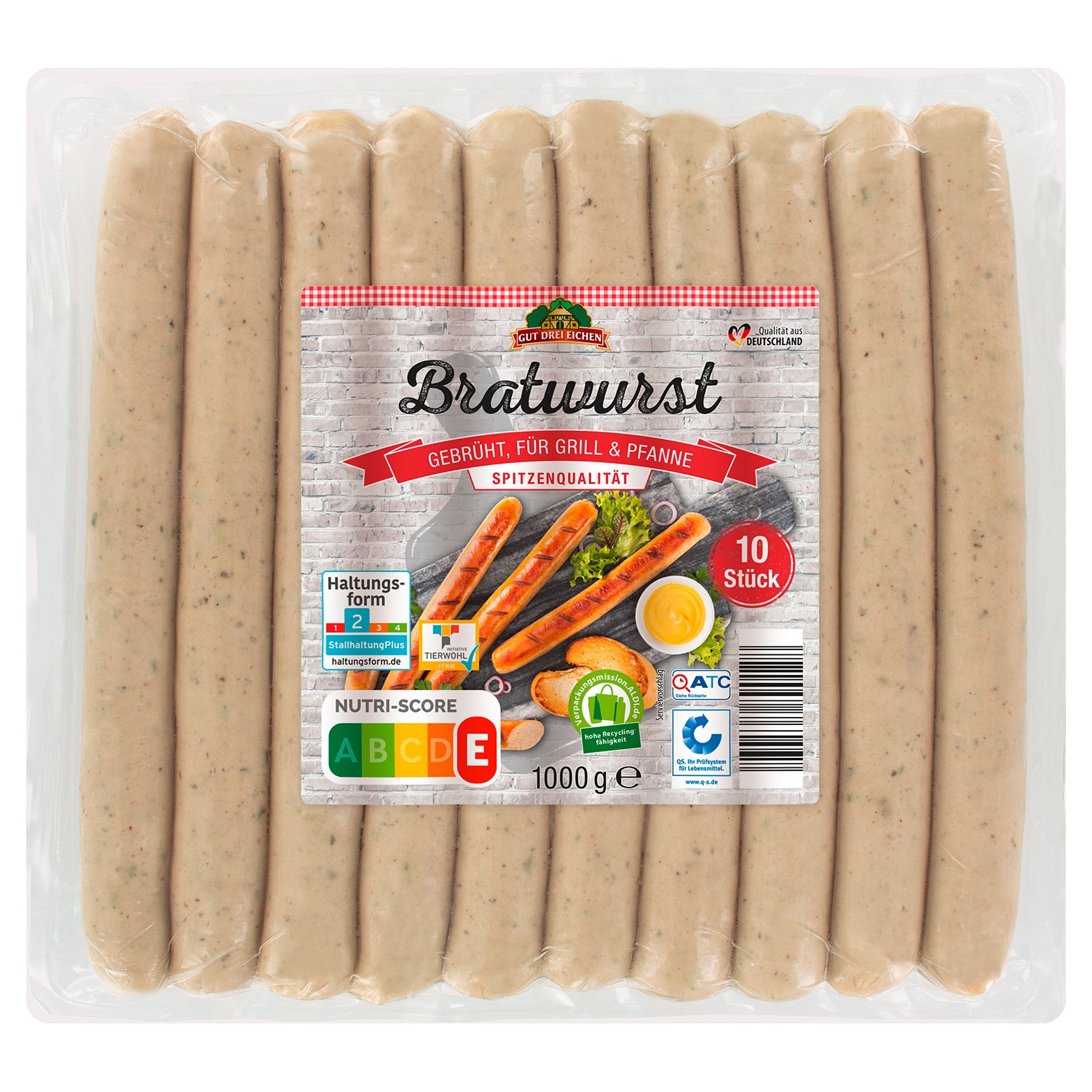 GUT DREI EICHEN Bratwurst 1 kg | ALDI SÜD