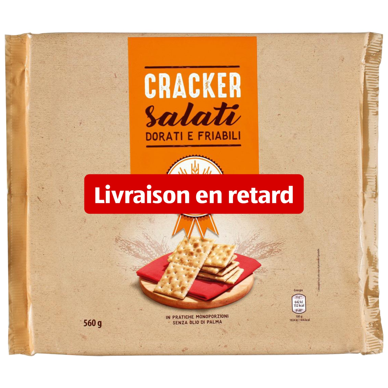 LA CESTA Crackers salés