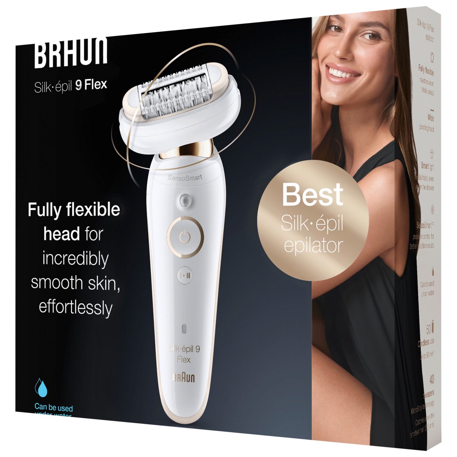 BRAUN SILK ÉPIL 9 Flex Épilateur SES 9001