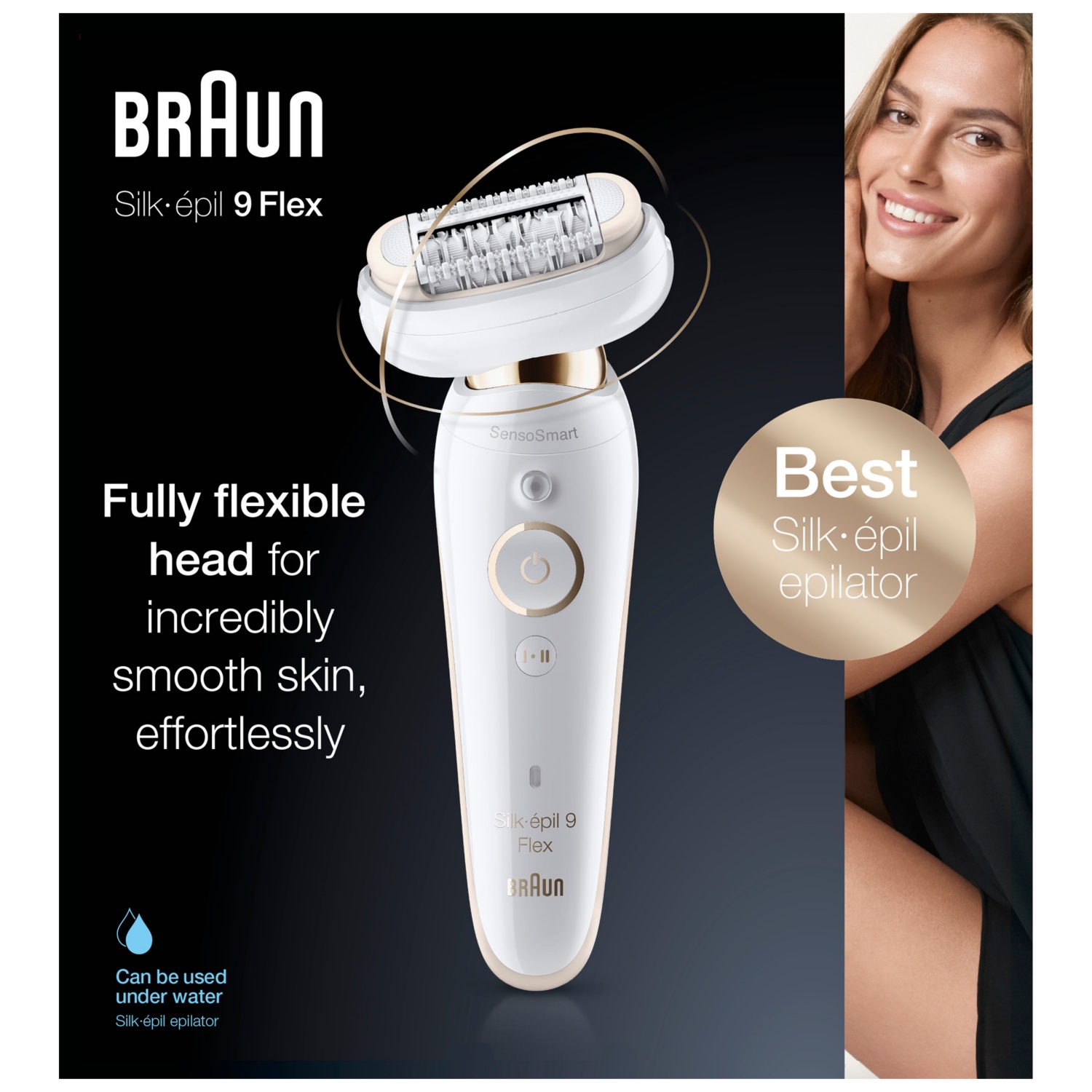 BRAUN SILK ÉPIL 9 Flex Épilateur SES 9001