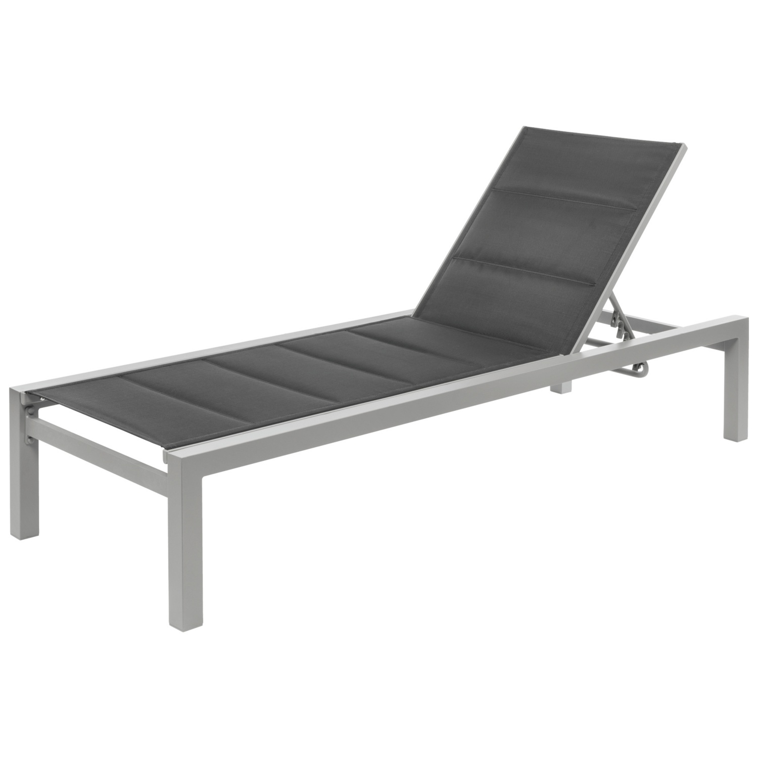 BELAVI Chaise longue en aluminium moderne