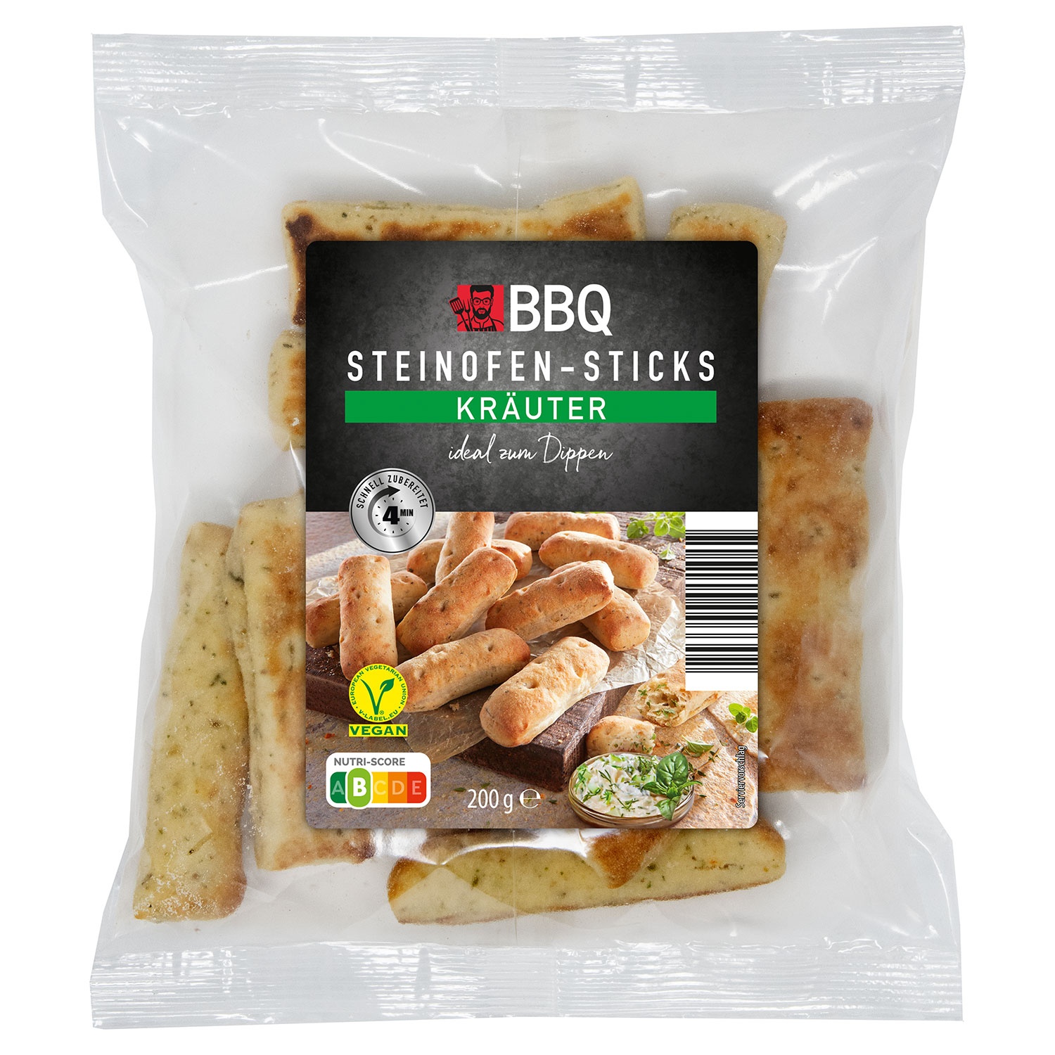BBQ Steinofensticks 200 g