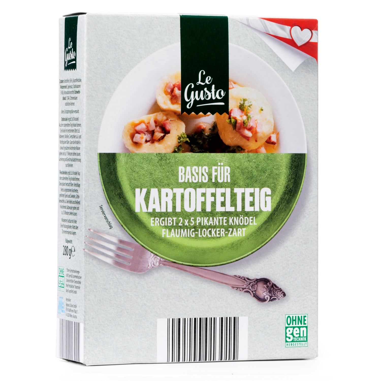 LE GUSTO Kartoffelteig