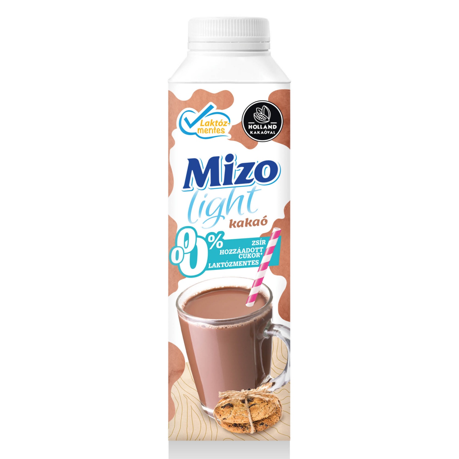 MIZO Light kakaóízű tejital, 450 ml