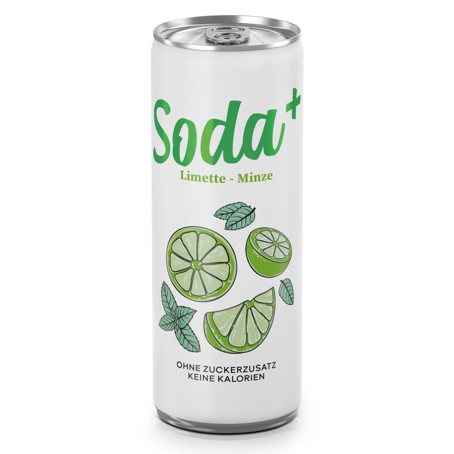 Soda, Limette-Minze