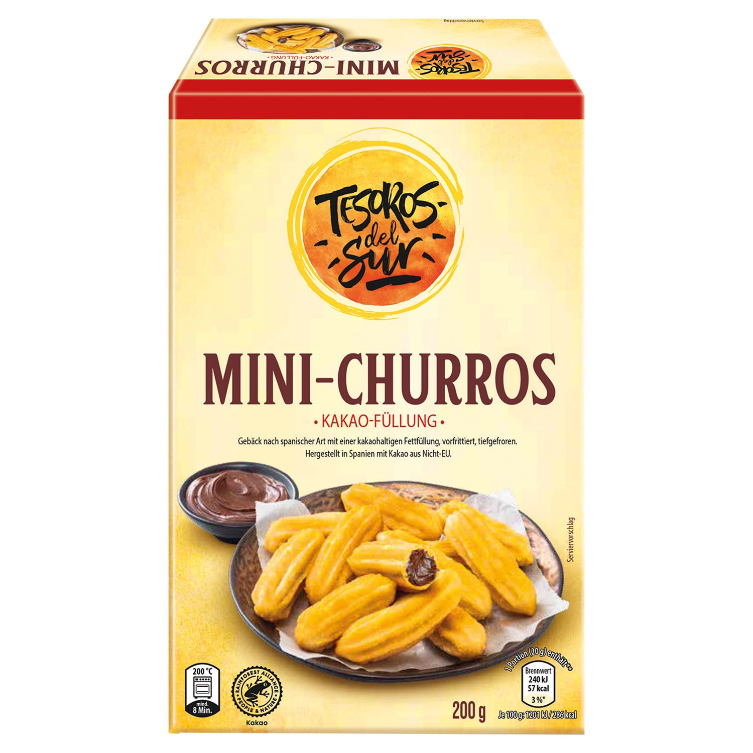 TESOROS DEL SUR Mini-Churros 200 g