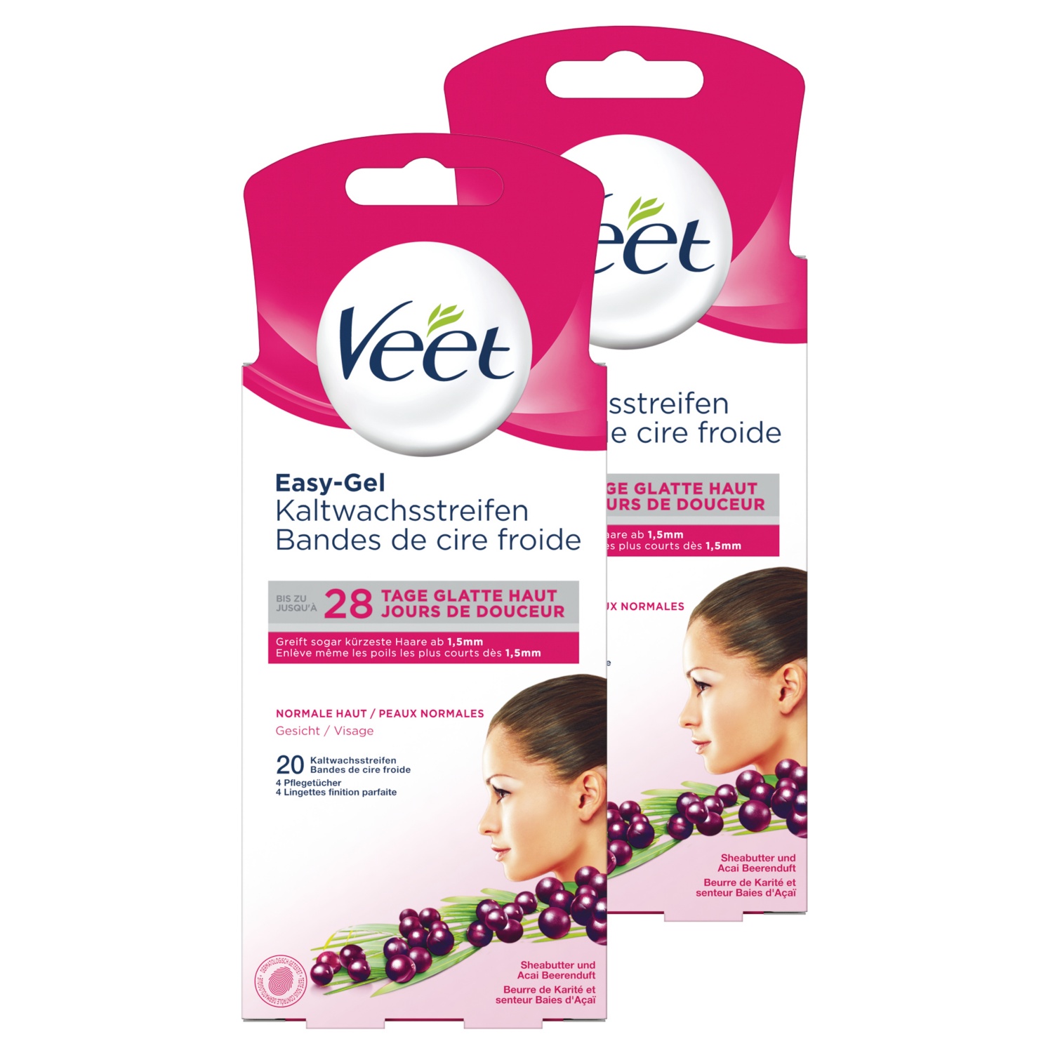 VEET Strisce viso per la ceretta a freddo