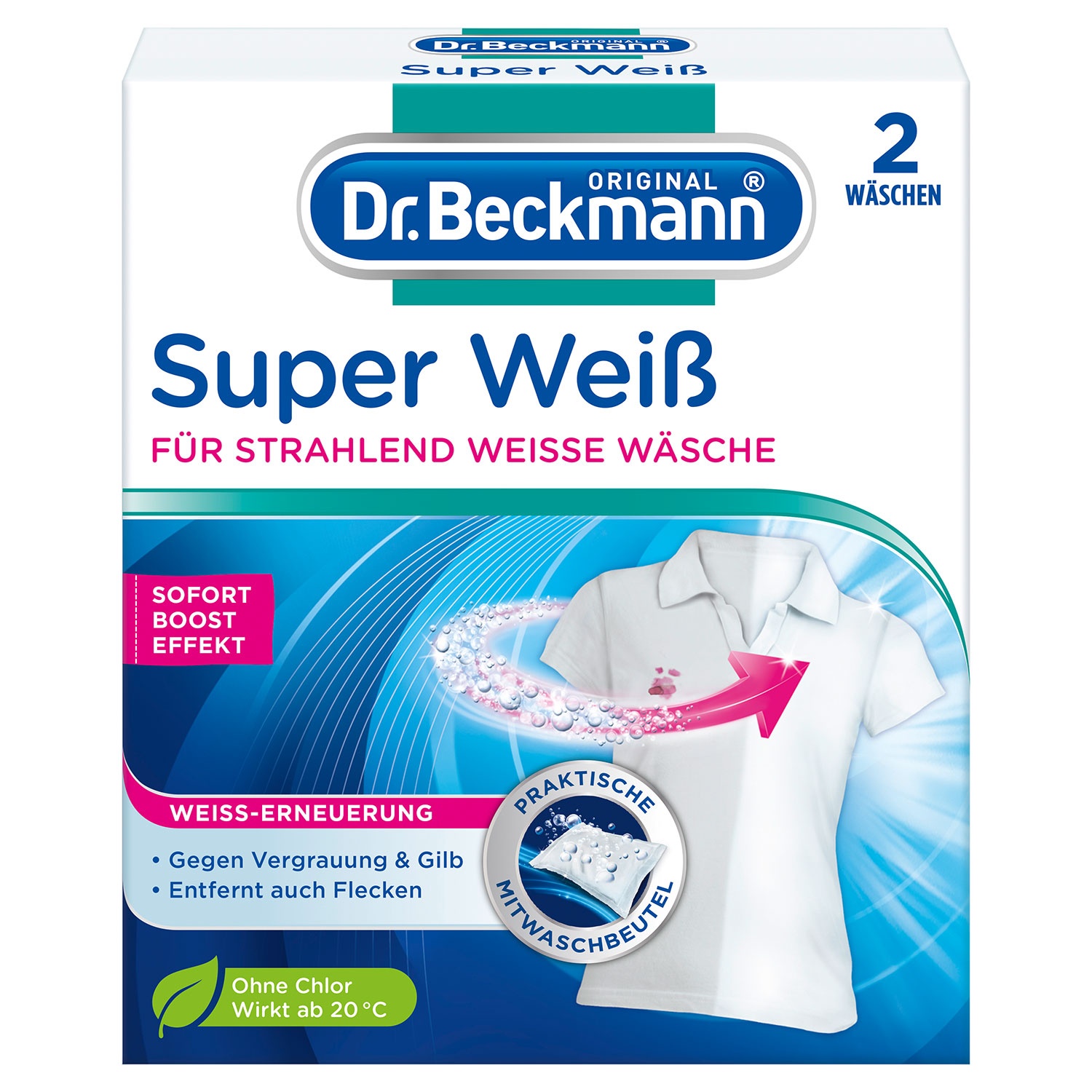 DR. BECKMANN® Super Weiß 