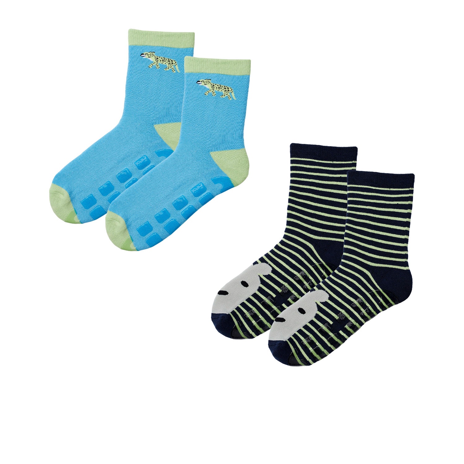ALIVE Kinder Antirutsch-Socken, 2 Paar