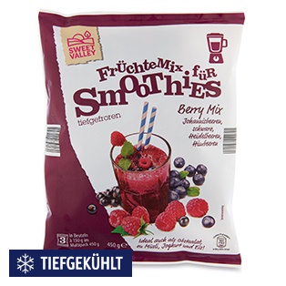 SWEET VALLEY Früchtemix für Smoothies, Berry Mix