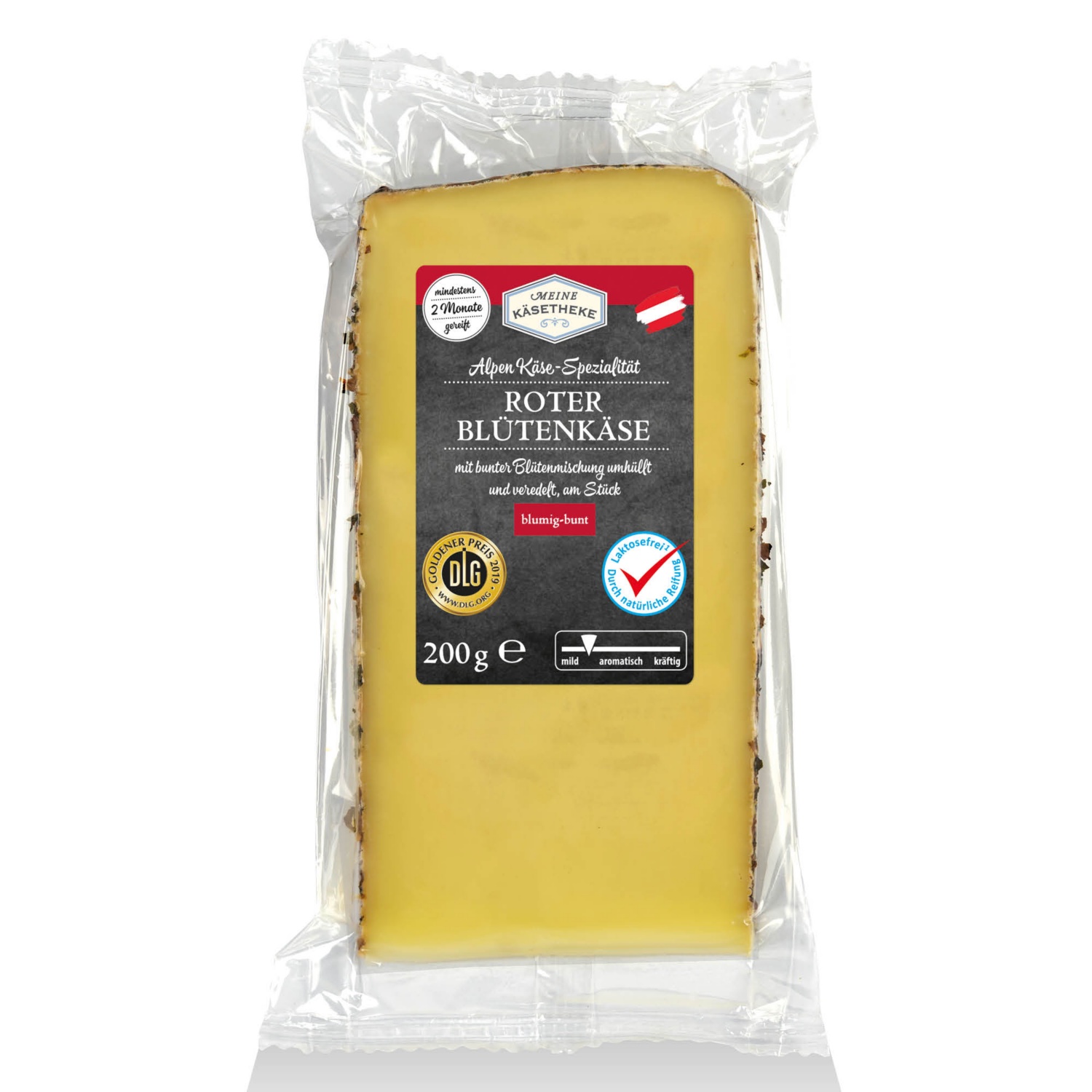 Alpesi sajtválogatás, flower cheese
