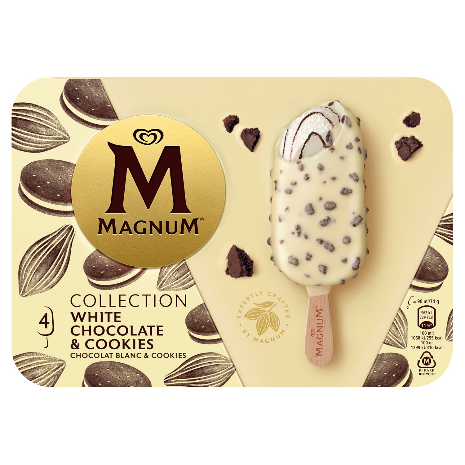 MAGNUM White Chocolate & Cookies 360 ml