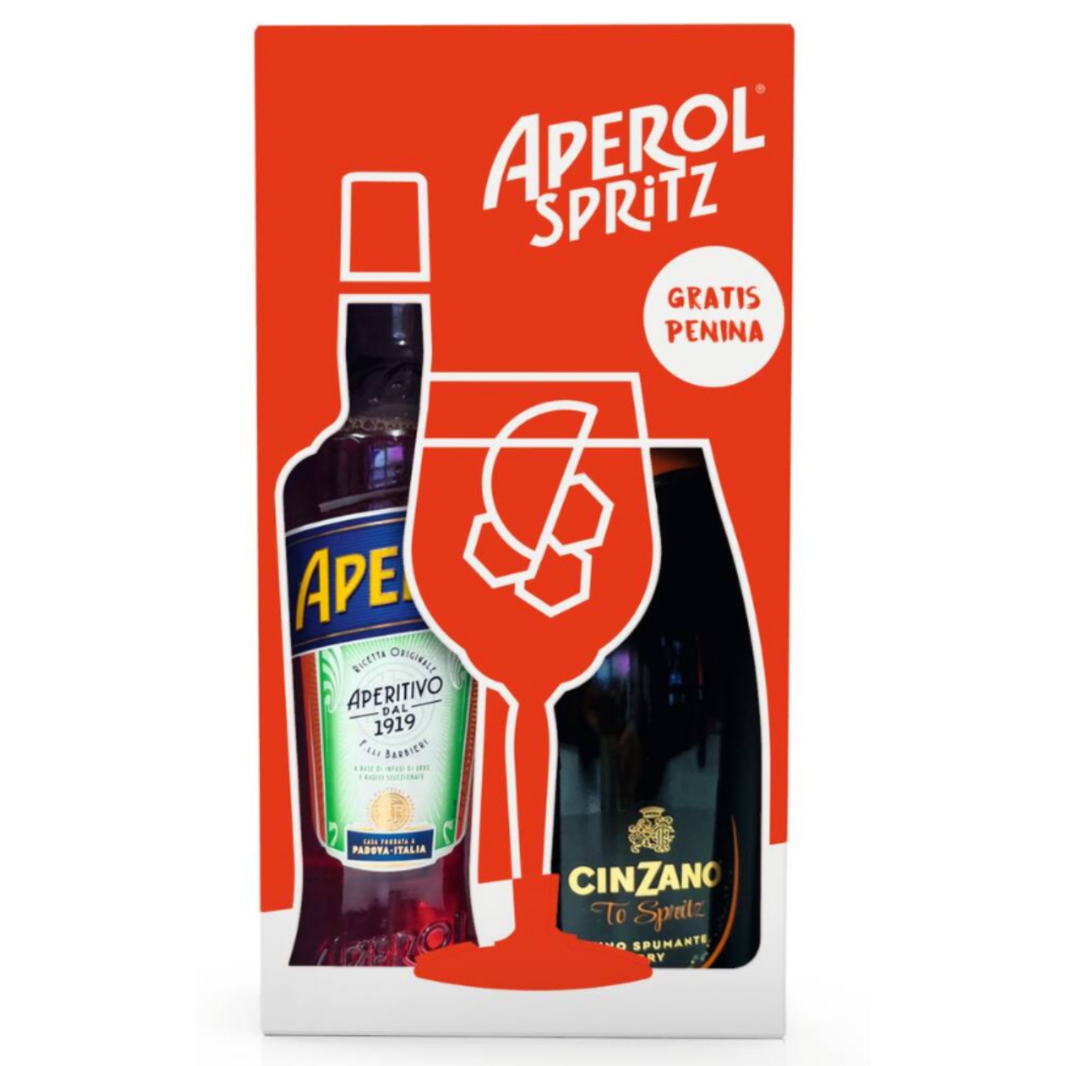 APEROL/CINZANO Aperol + Cinzano