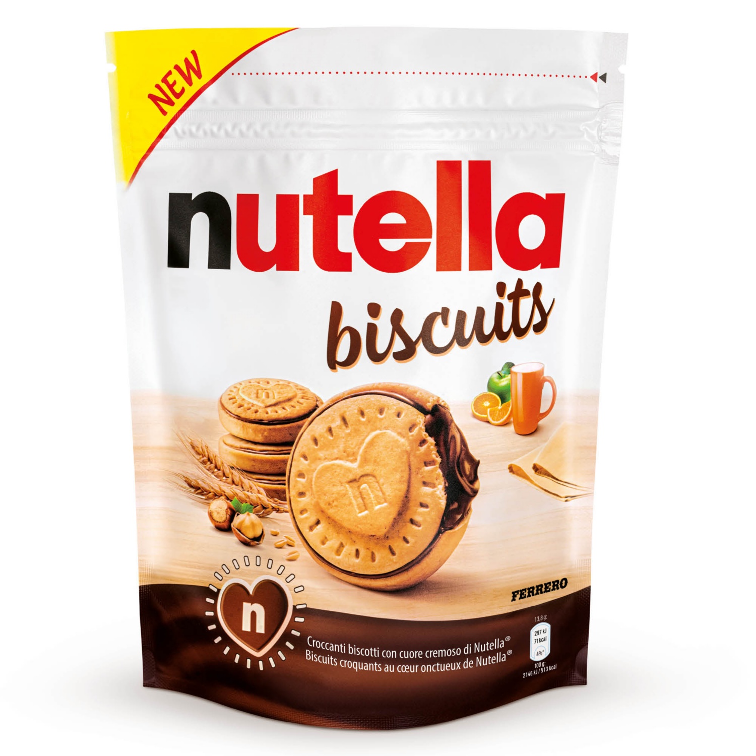 Promo NUTELLAⓇ BISCUITS 5 sachets individuels. Réf. 5009667 chez ALDI