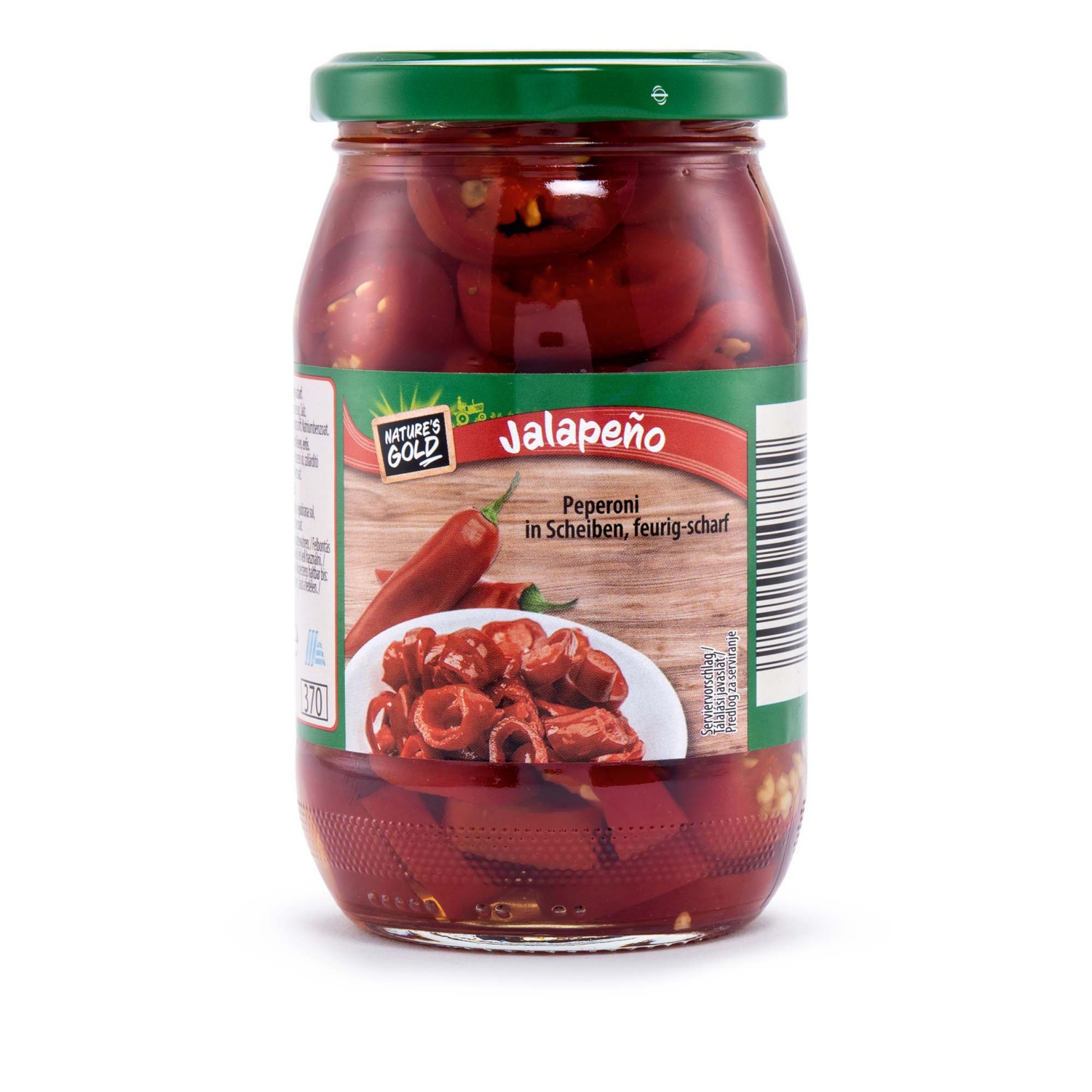 NATURE'S GOLD Pfefferoni-Mix, Jalapeno Peperoni rot