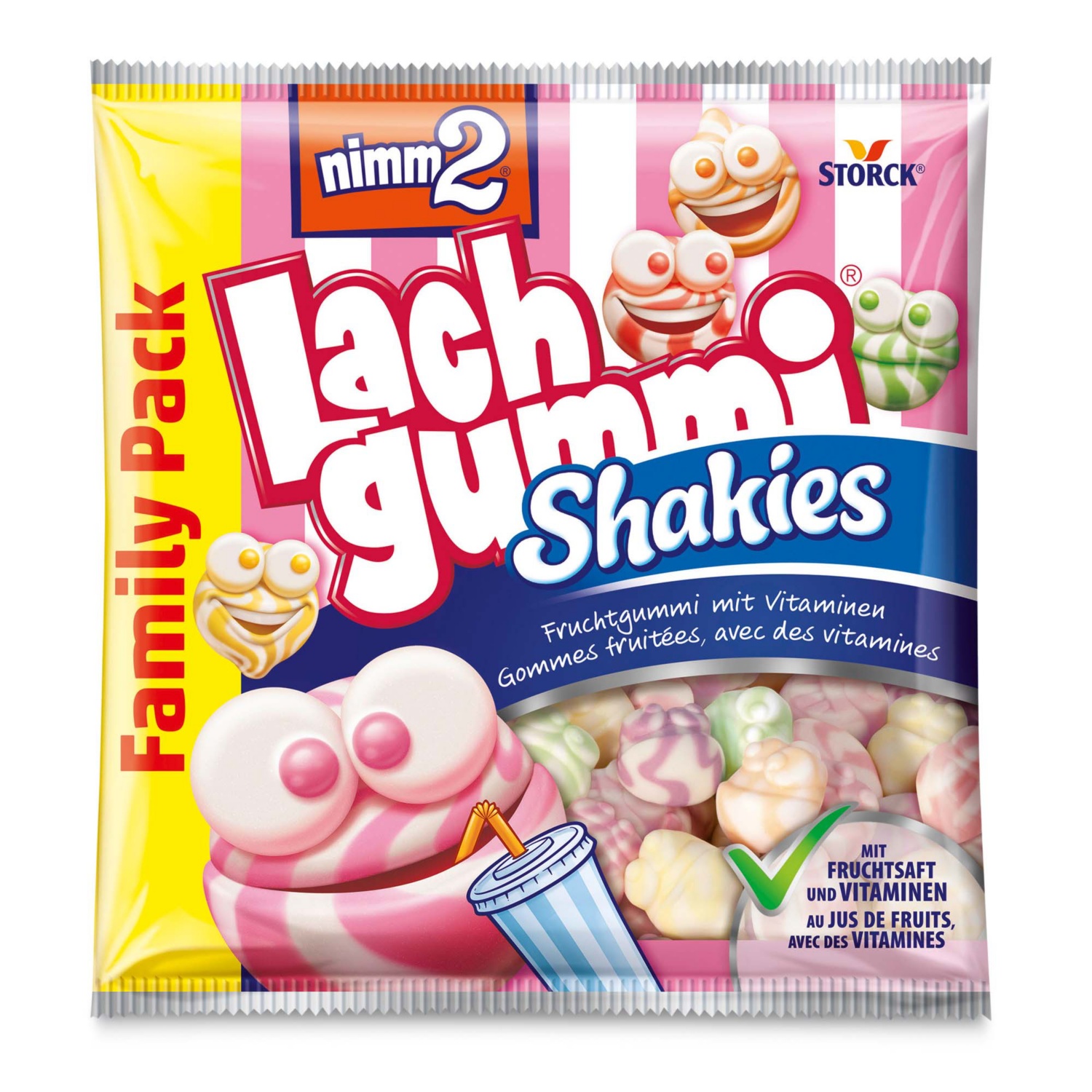 NIMM 2 Lachgummi, Shakies