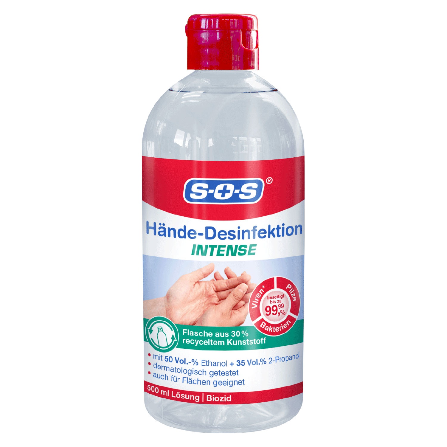 SOS® Wundversorgung Hände-Desinfektion 500 ml