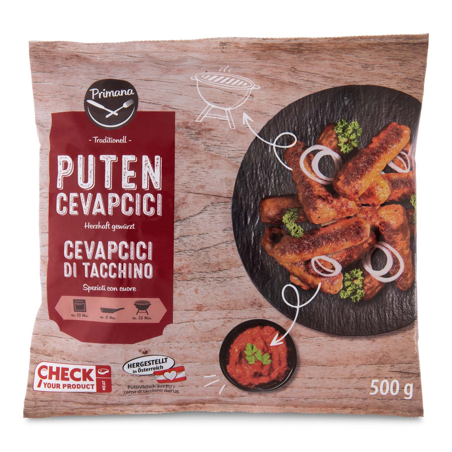 PRIMANA Puten Cevapcici