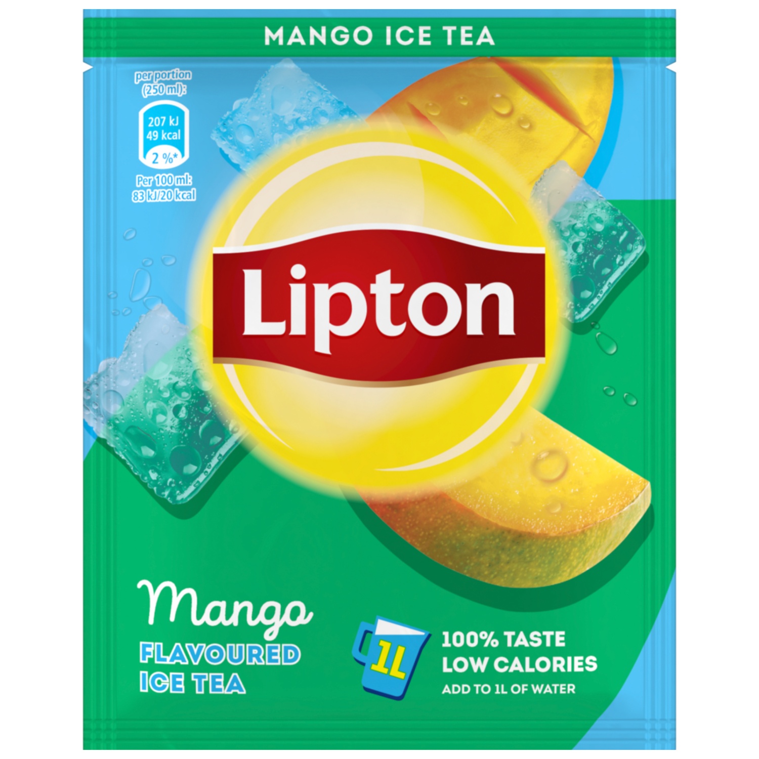 LIPTON Instant Ice Tea en sachets, mangue