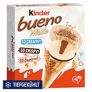 KINDER Bueno Eis, White