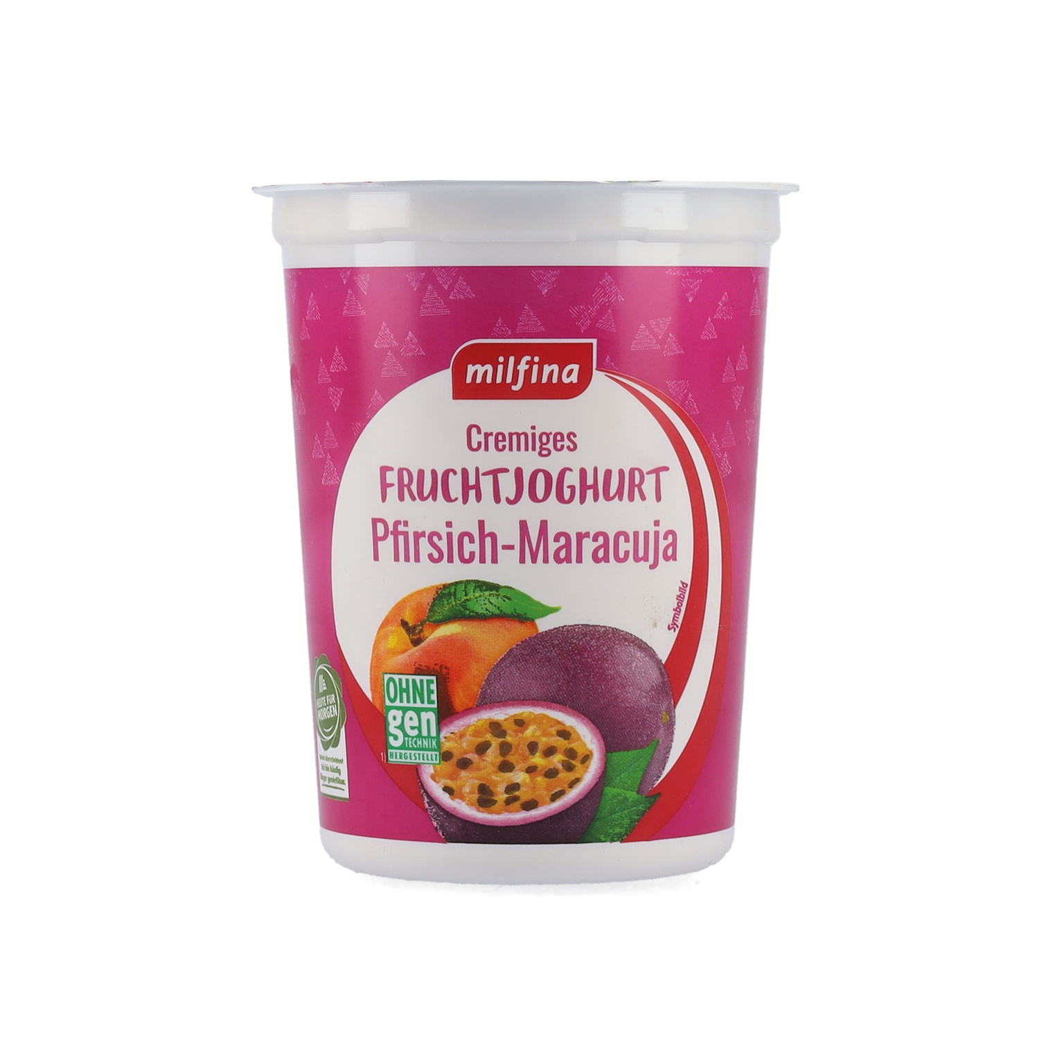 MILFINA Fruchtjoghurt, Pfirsich-Maracuja