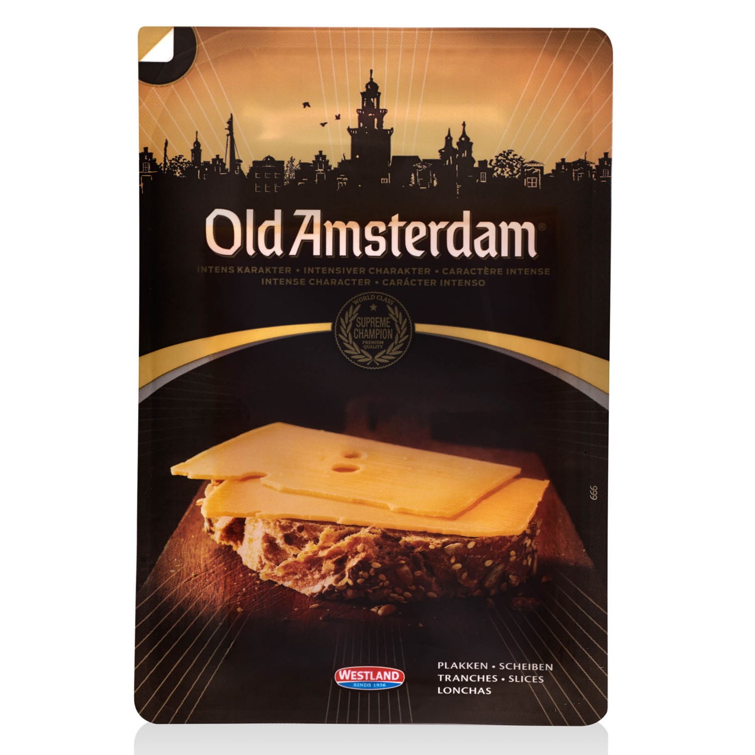 OLD AMSTERDAM Szeletelt gouda sajt 150 g